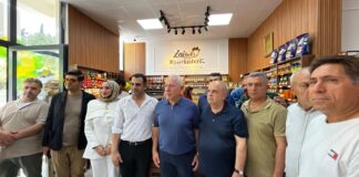 Zahter Şarküteri dualar eşliğinde hizmete girdi…