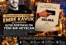 İskenderun’un Gururu Emre Kavuk ve Ekibinden Altın Portakal Başarısı